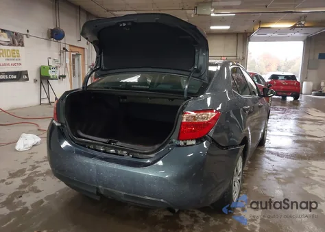 2018 Toyota Corolla Le z USA, uszkodzony, nr VIN 2T1BURHE8JC071195